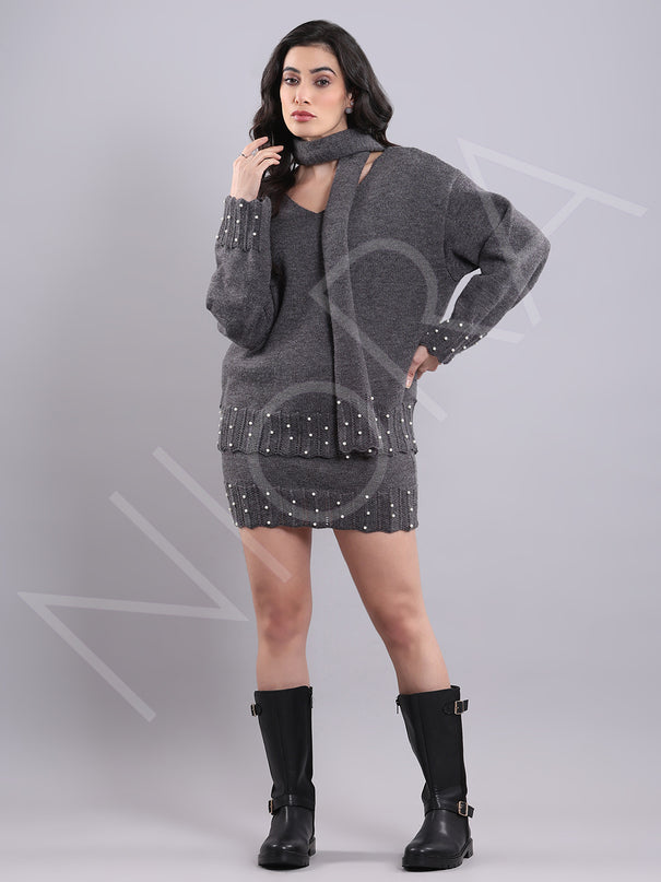Modern Glam 3-Piece Knit Set