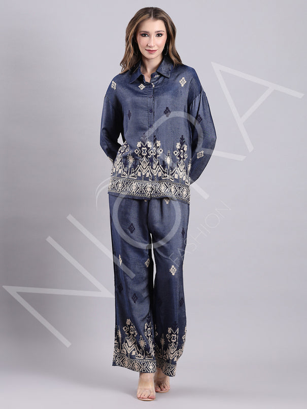Ruhani Embrioded 2-Piece Set