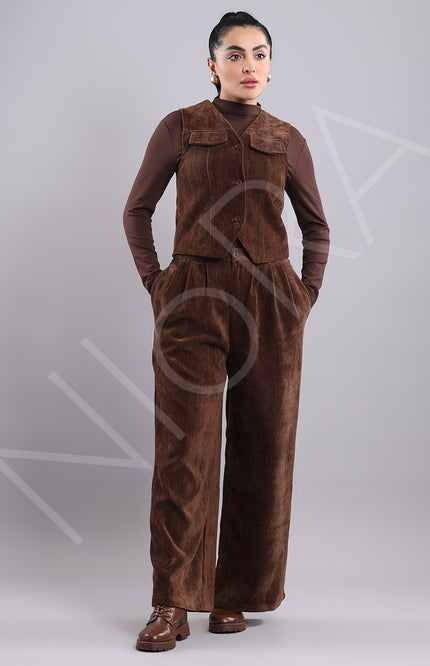 Luxe Corduroy 3-Piece Pants Set