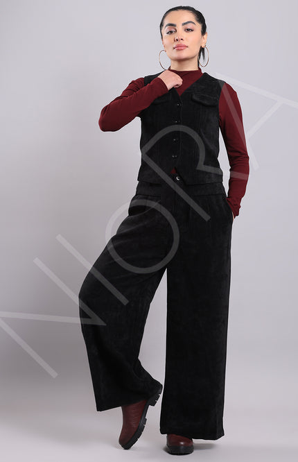 Luxe Corduroy 3-Piece Pants Set