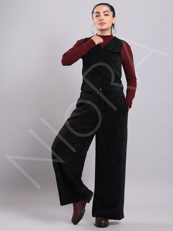 Luxe Corduroy 3-Piece Pants Set