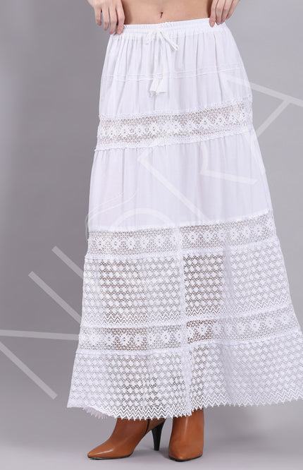 Lace Drift Long Skirt