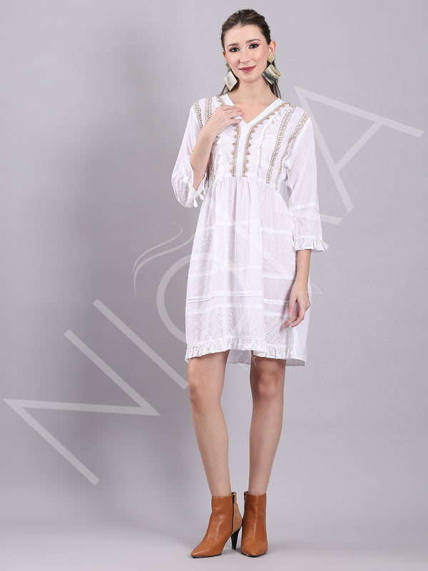 Bohemian Whisper Short Dress