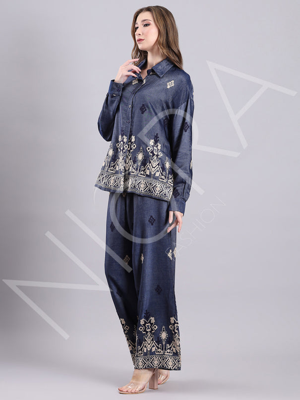 Ruhani Embrioded 2-Piece Set