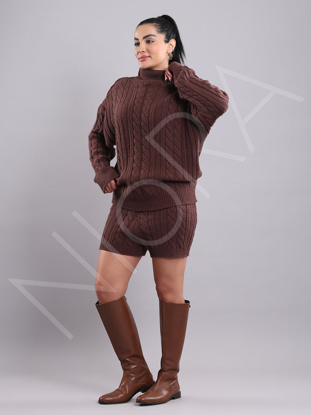 Oversized 2-Piece Cozy Knit Set