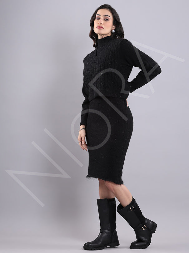 Luxury Wool Knit Twin Set