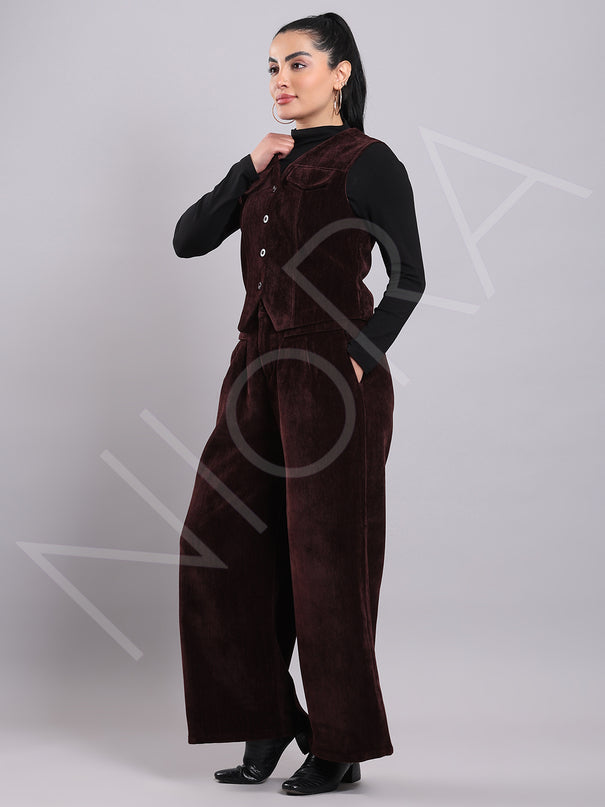 Luxe Corduroy 3-Piece Pants Set