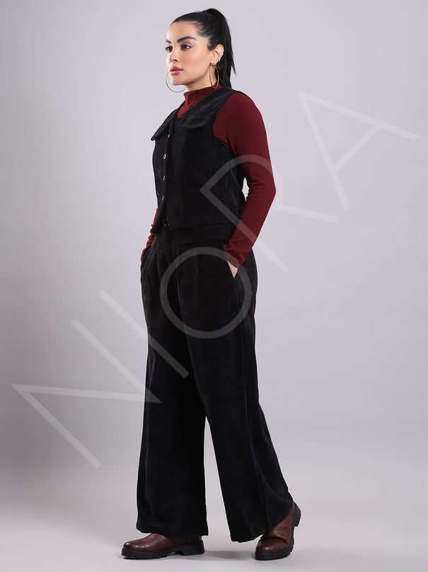 Luxe Corduroy 3-Piece Pants Set