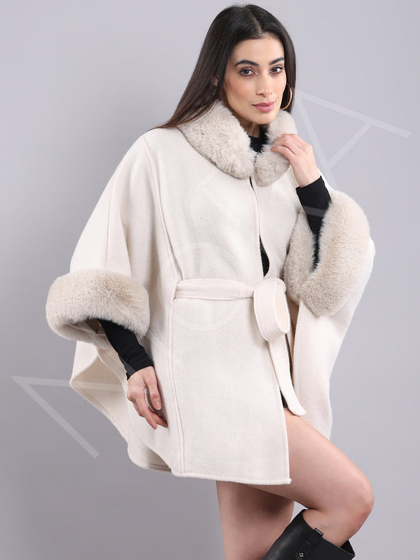 Elegant Wool Cape