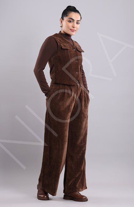 Luxe Corduroy 3-Piece Pants Set