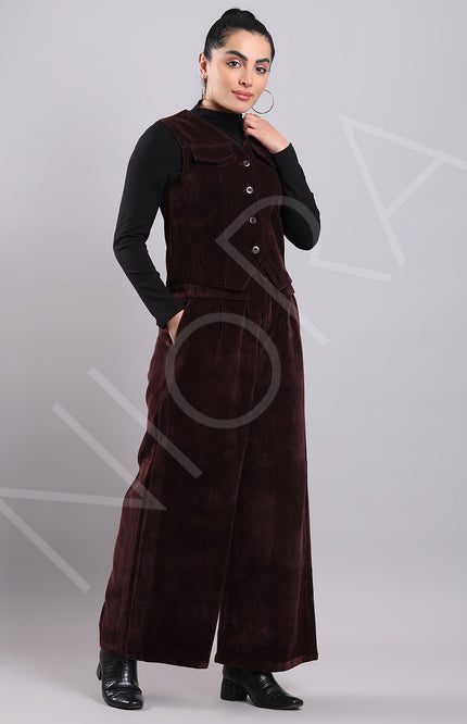 Luxe Corduroy 3-Piece Pants Set