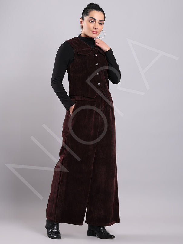 Luxe Corduroy 3-Piece Pants Set