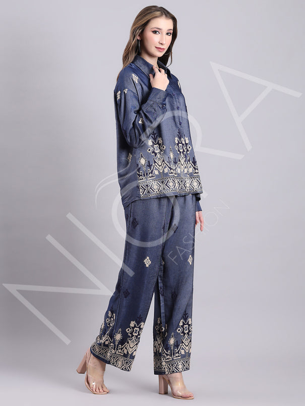 Ruhani Embrioded 2-Piece Set