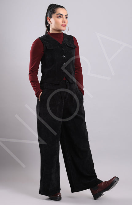 Luxe Corduroy 3-Piece Pants Set