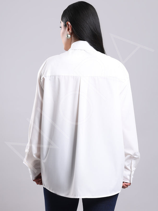 Maison Floral Accent Shirt