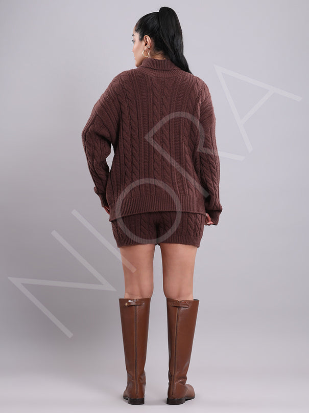Oversized 2-Piece Cozy Knit Set