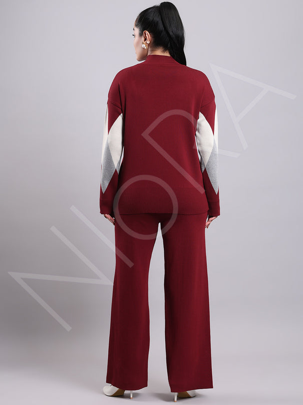 Argyle Knit Co-ord Set