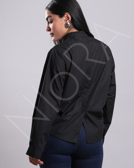 Floral Applique Shirt