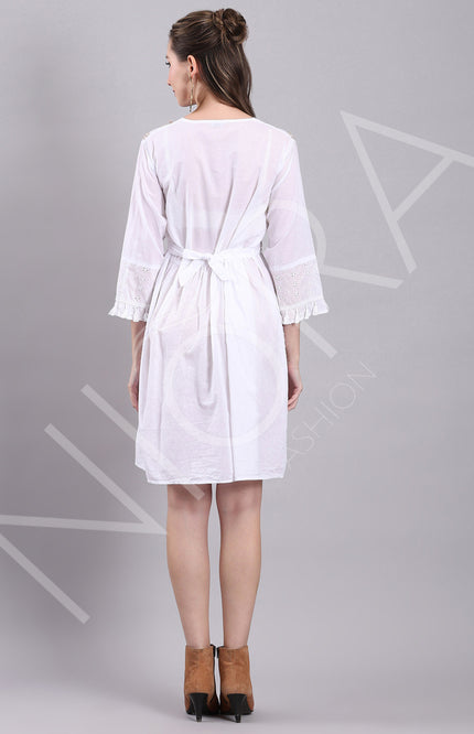 Bohemian Whisper Short Dress