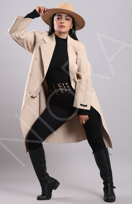 Urban Luxe Longline Wool Coat