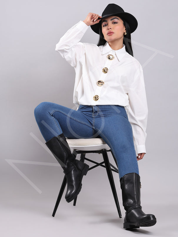 Maison Gold Accent Shirt