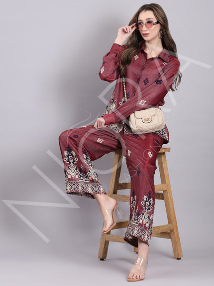 Ruhani Embrioded 2-Piece Set