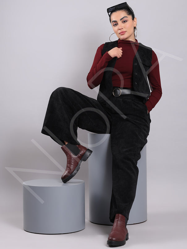 Luxe Corduroy 3-Piece Pants Set