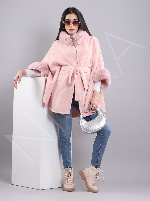 Elegant Wool Cape