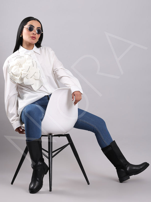Maison Luxe Bloom Shirt