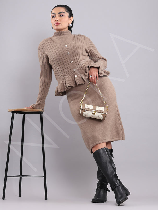 Winter Diva Knit Twin Set