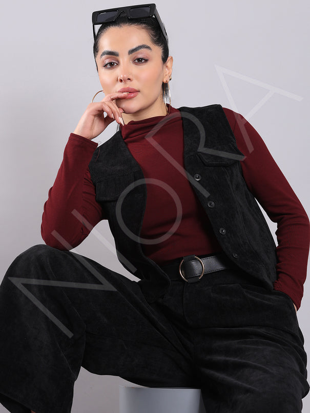 Luxe Corduroy 3-Piece Pants Set