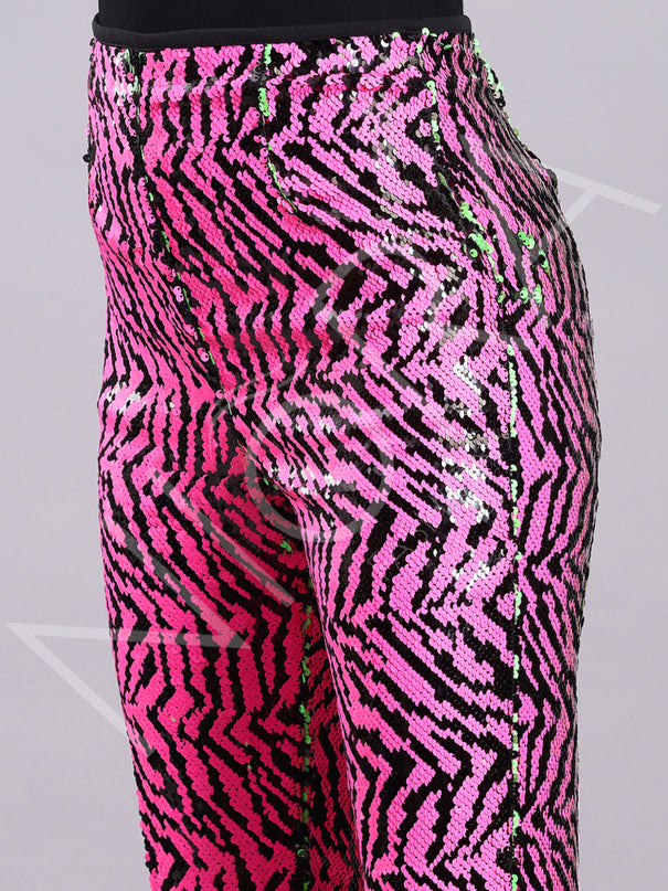 Sequiin Flared Pants