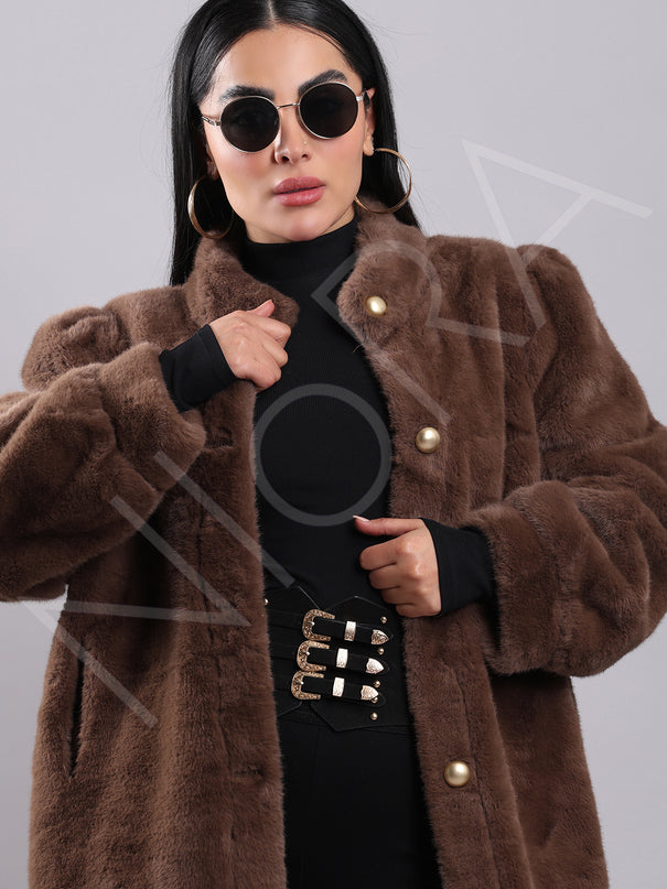 Royal Plush Fur Coat