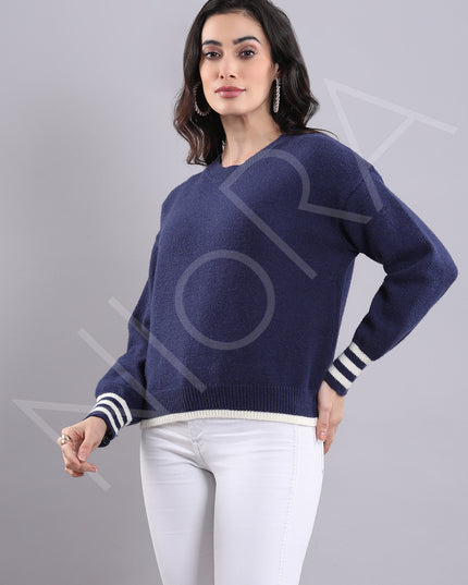 Wrap Neck Knit Cardigan