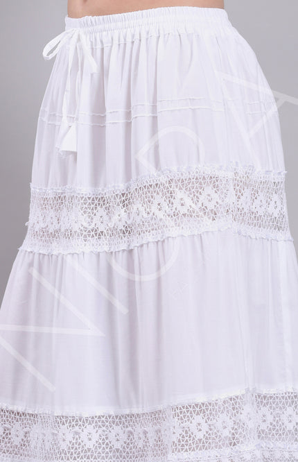 Lace Drift Long Skirt