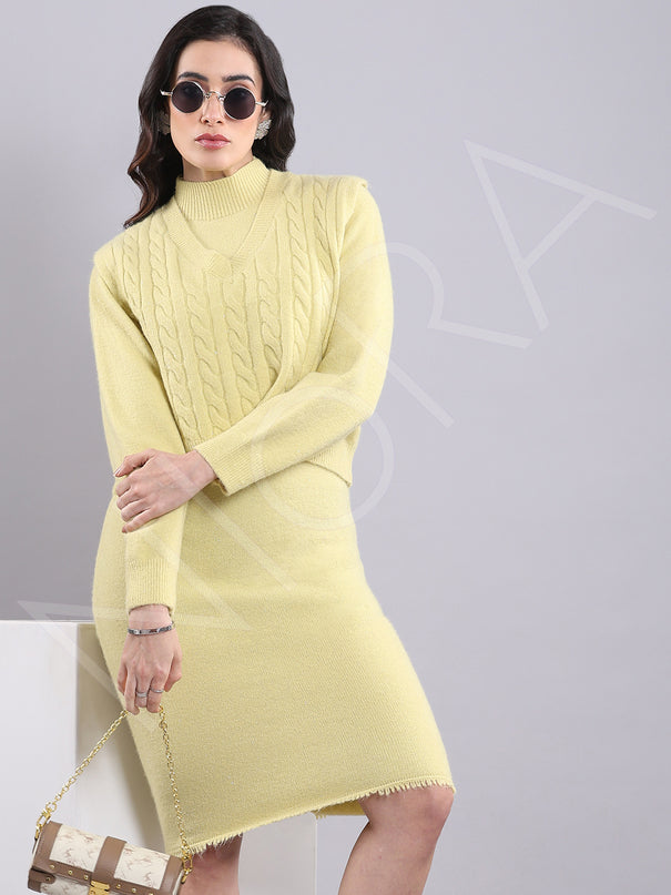 Luxury Wool Knit Twin Set