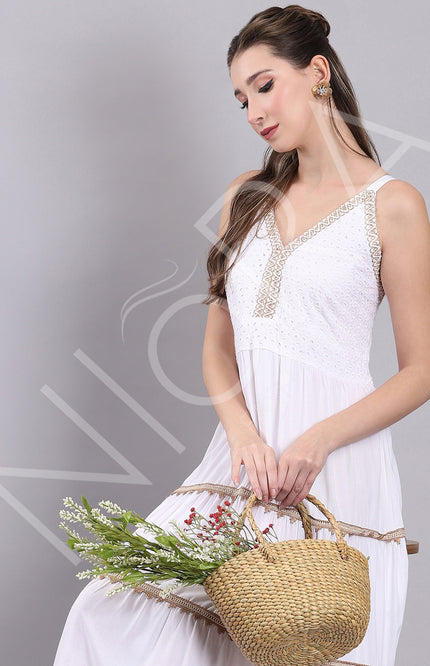 Boho Harmony Maxi Dress
