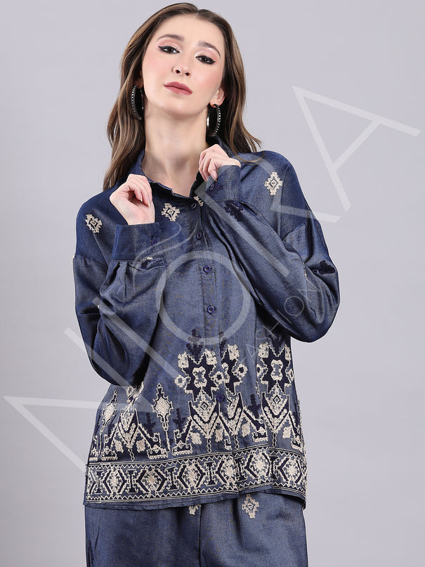 Ruhani Embrioded 2-Piece Set
