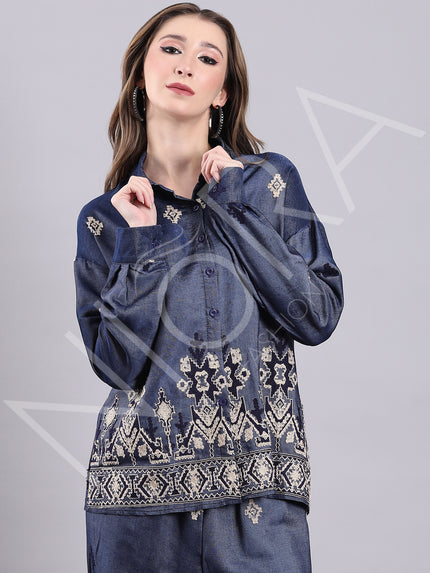 Ruhani Embrioded 2-Piece Set