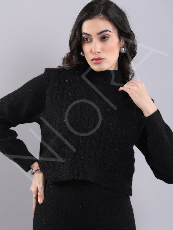 Luxury Wool Knit Twin Set