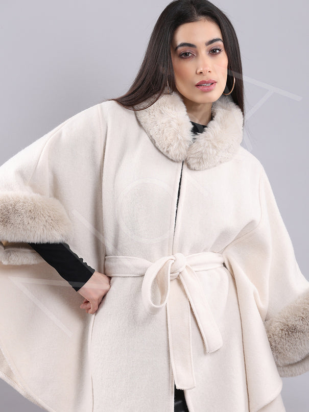 Elegant Wool Cape
