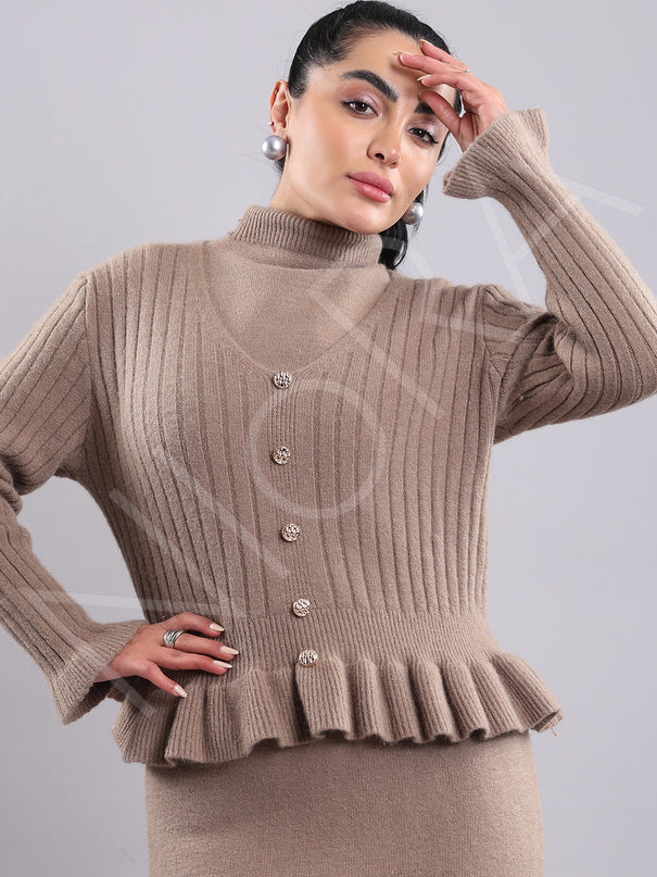 Winter Diva Knit Twin Set