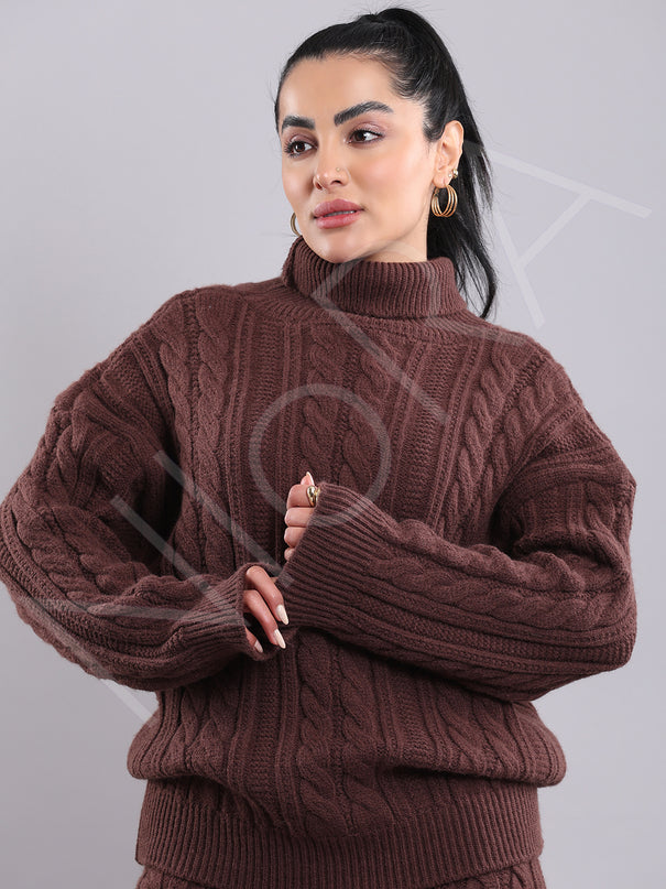 Oversized 2-Piece Cozy Knit Set