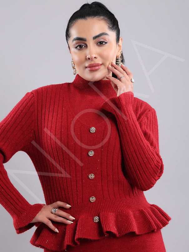 Winter Diva Knit Twin Set