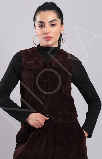 Luxe Corduroy 3-Piece Pants Set