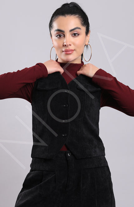 Luxe Corduroy 3-Piece Pants Set