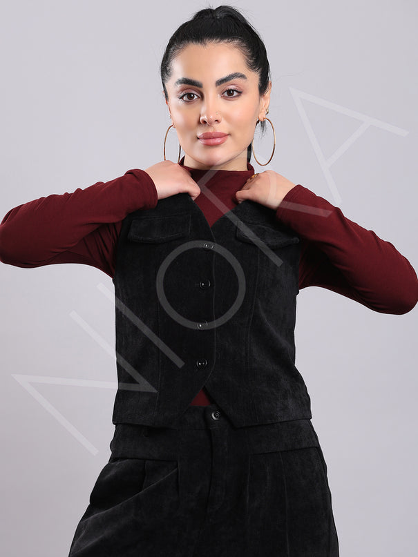 Luxe Corduroy 3-Piece Pants Set