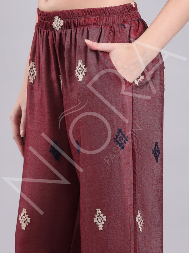 Ruhani Embrioded 2-Piece Set