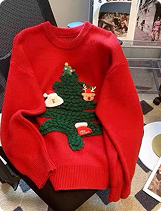 Jessie Cute Christmasy Sweater