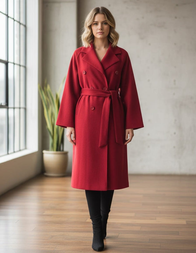 Urban Luxe Longline Wool Coat